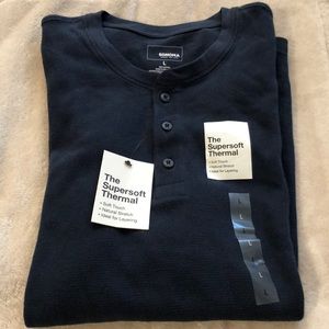 Navy Blue men’s thermal